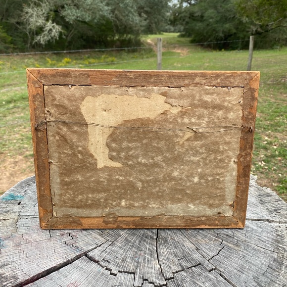 Vintage Framed Baby Picture - Picture 2 of 2